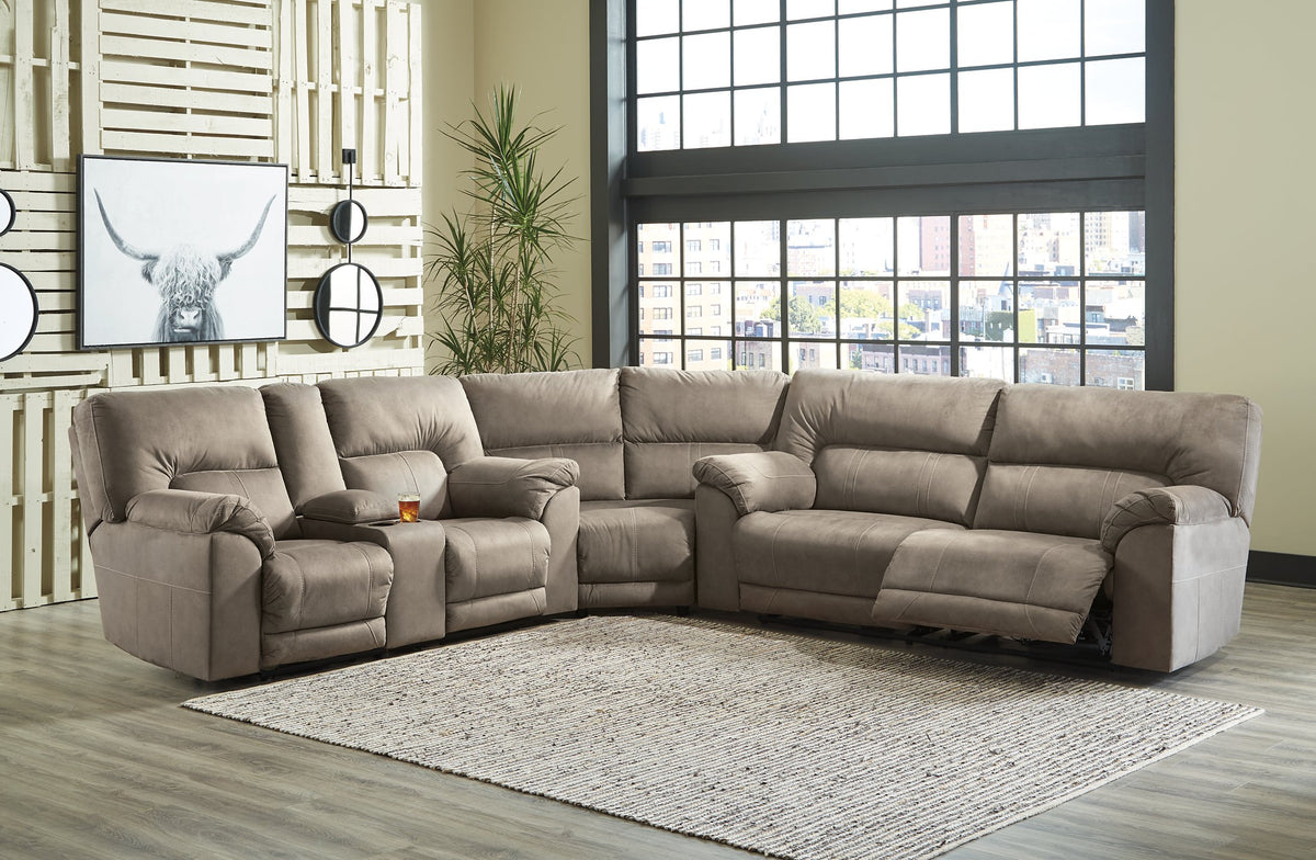 Cavalcade 3-Piece Reclining Sectional  Half Price Furniture