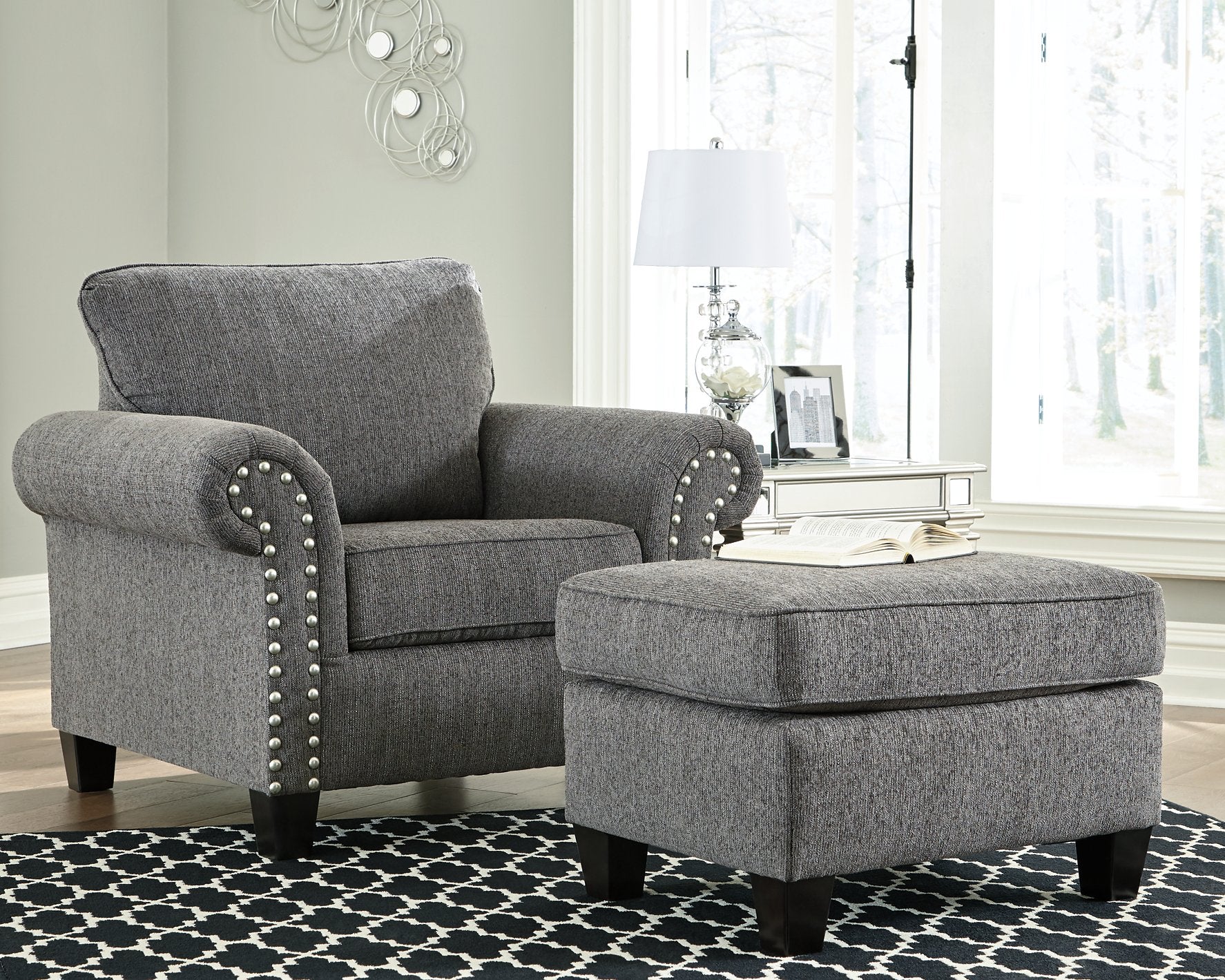 Agleno Ottoman - Ottoman - Half Price Furniture