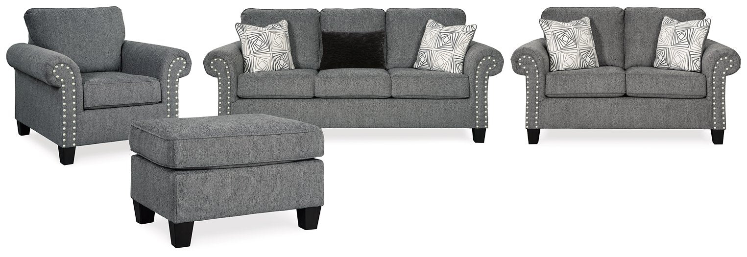 Agleno Living Room Set - Living Room Set - Half Price Furniture