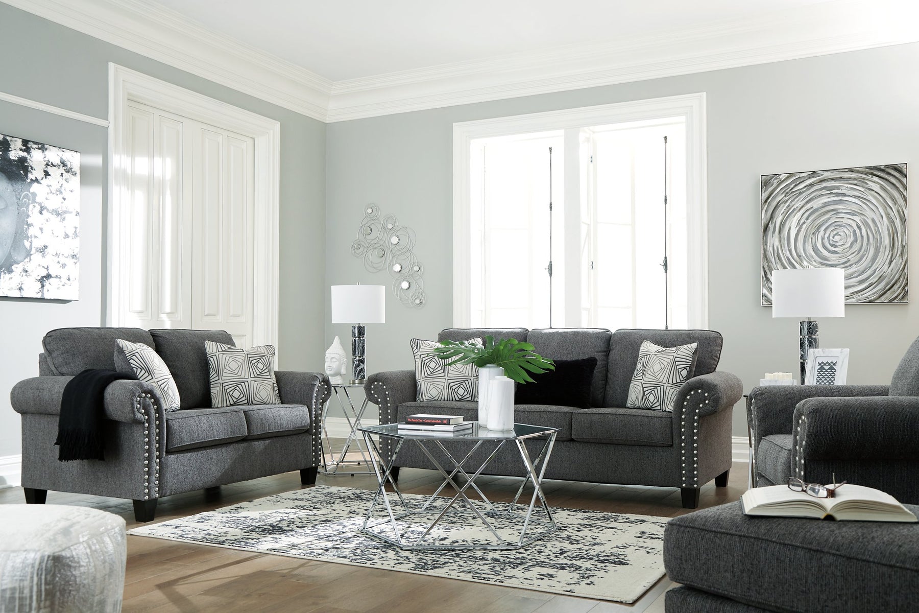 Agleno Ottoman - Ottoman - Half Price Furniture