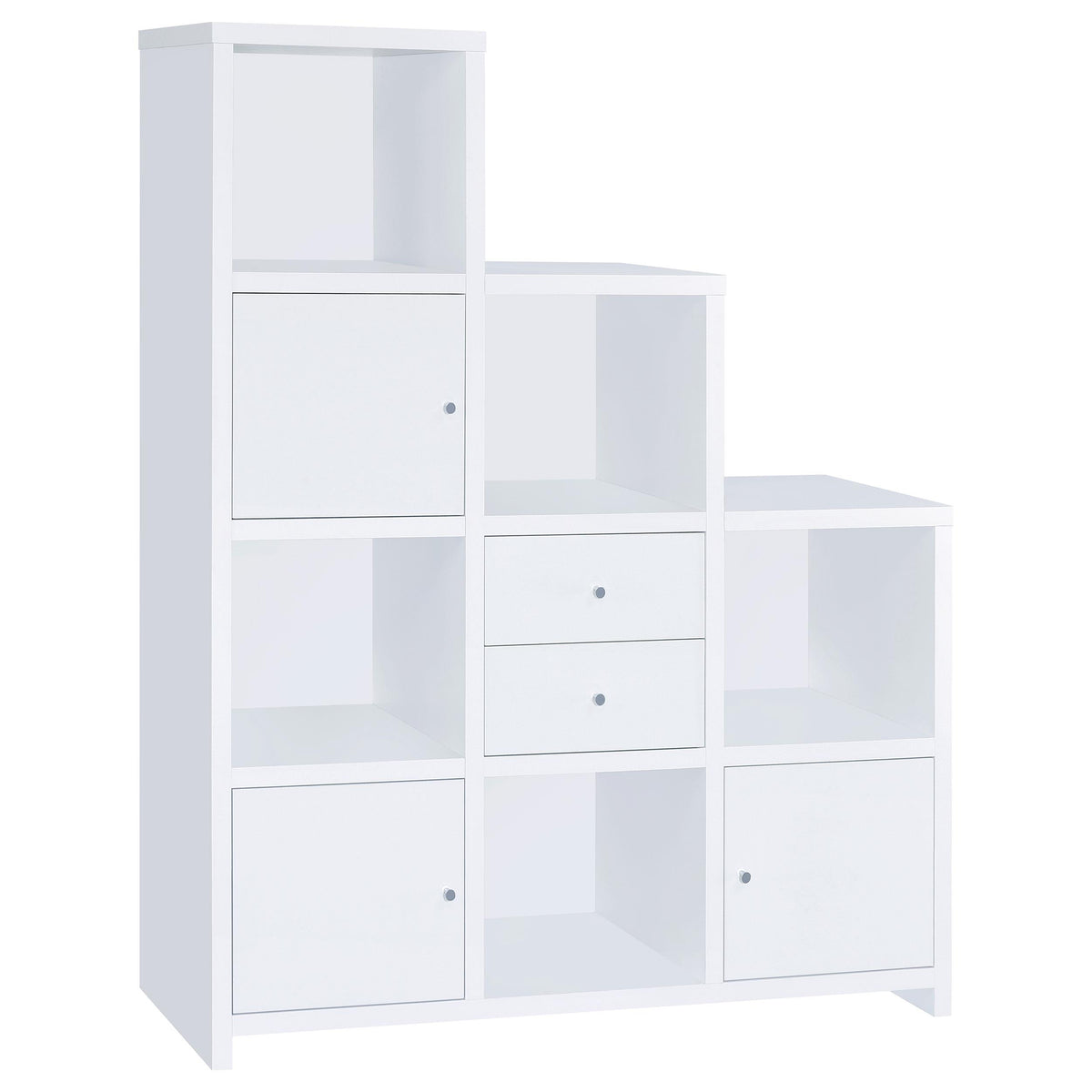 G801169 Contemporary White Bookcase G801169 Contemporary White Bookcase Half Price Furniture