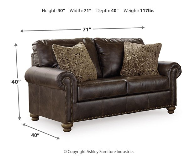 Nicorvo Loveseat Half Price Furniture