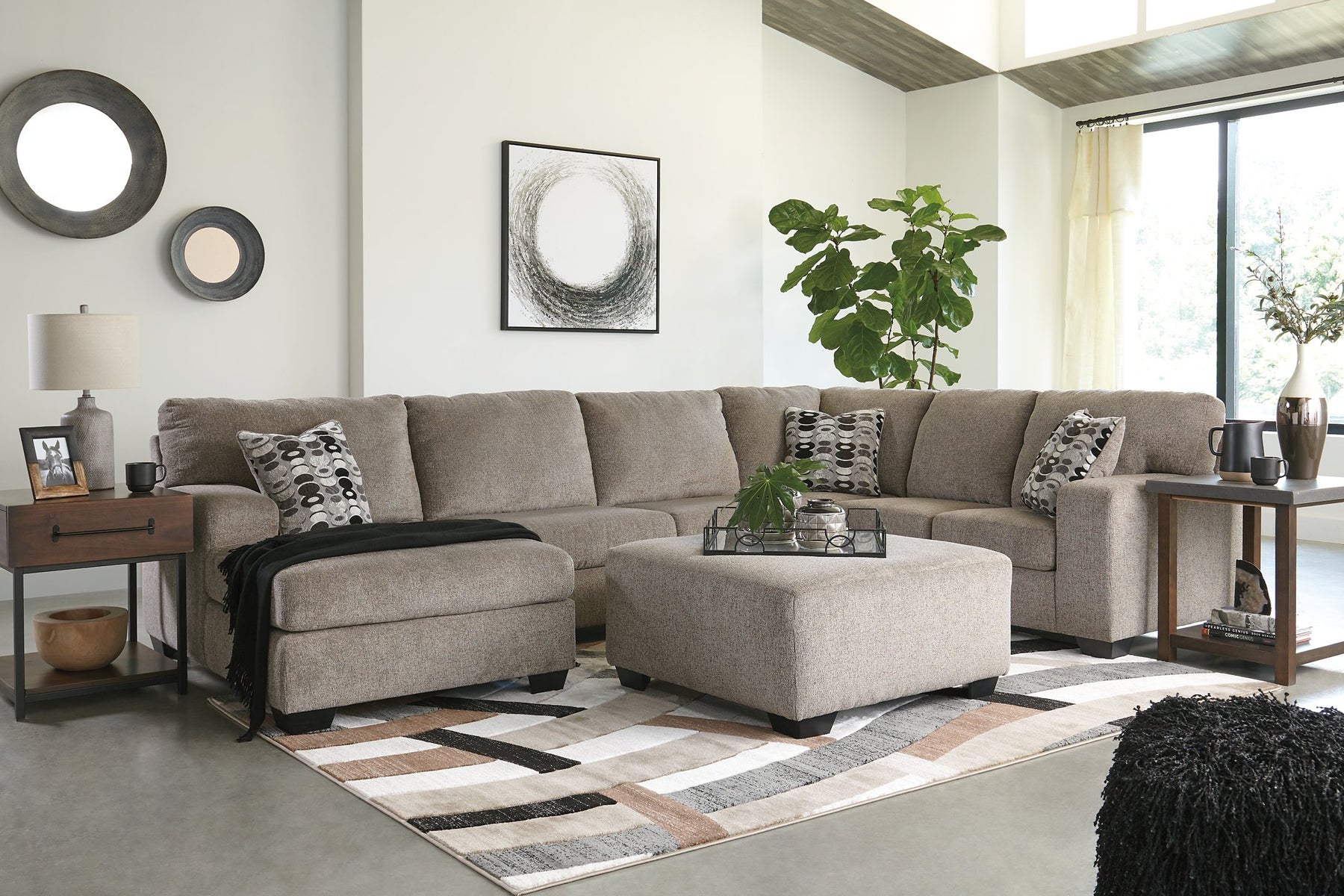 Ballinasloe 3-Piece Sectional with Chaise - Sectional - Half Price Furniture