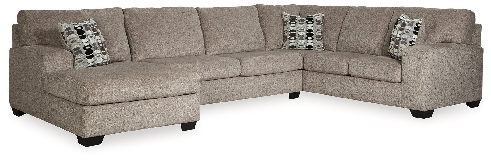 Ballinasloe 3-Piece Sectional with Chaise - Sectional - Half Price Furniture