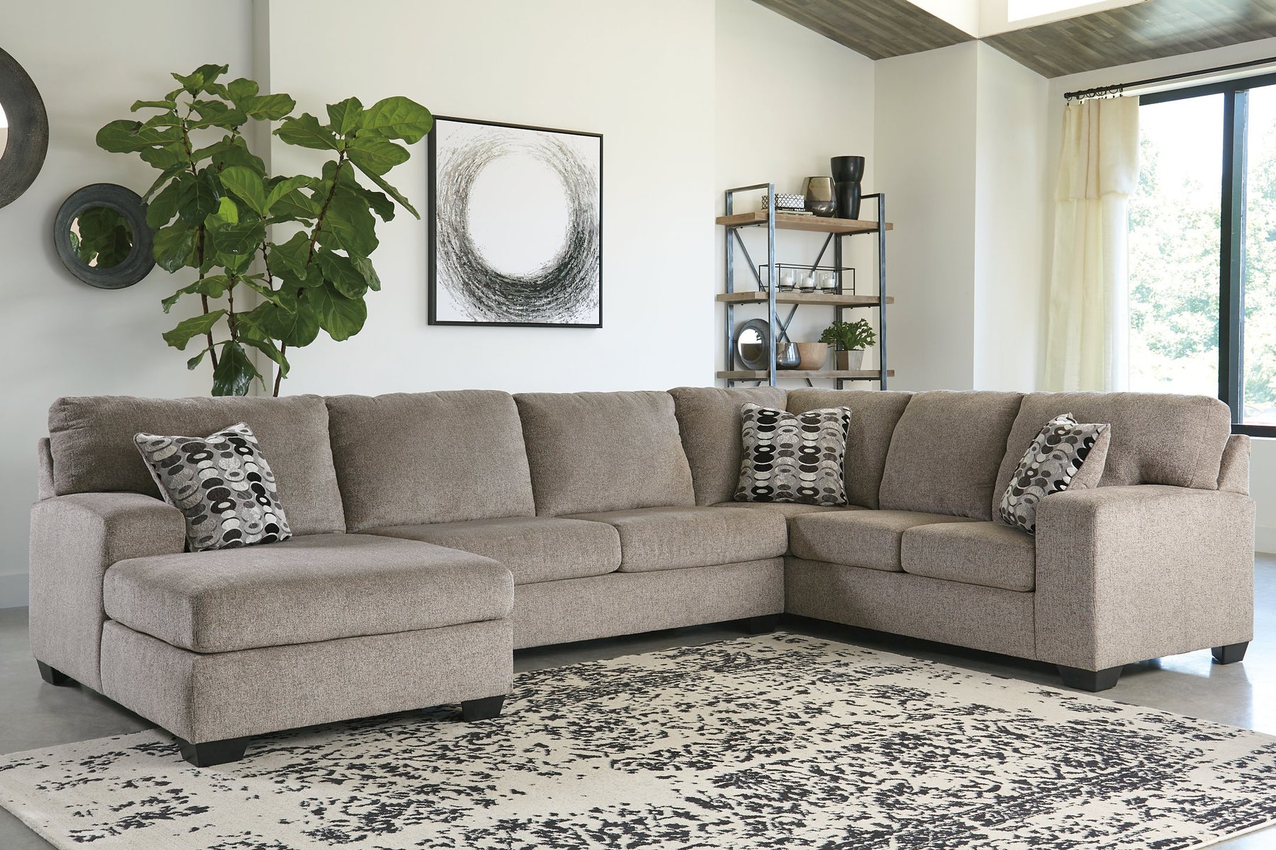 Ballinasloe 3-Piece Sectional with Chaise - Sectional - Half Price Furniture