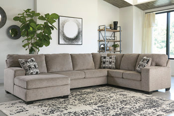 Ballinasloe 3-Piece Sectional with Chaise - Sectional - Half Price Furniture