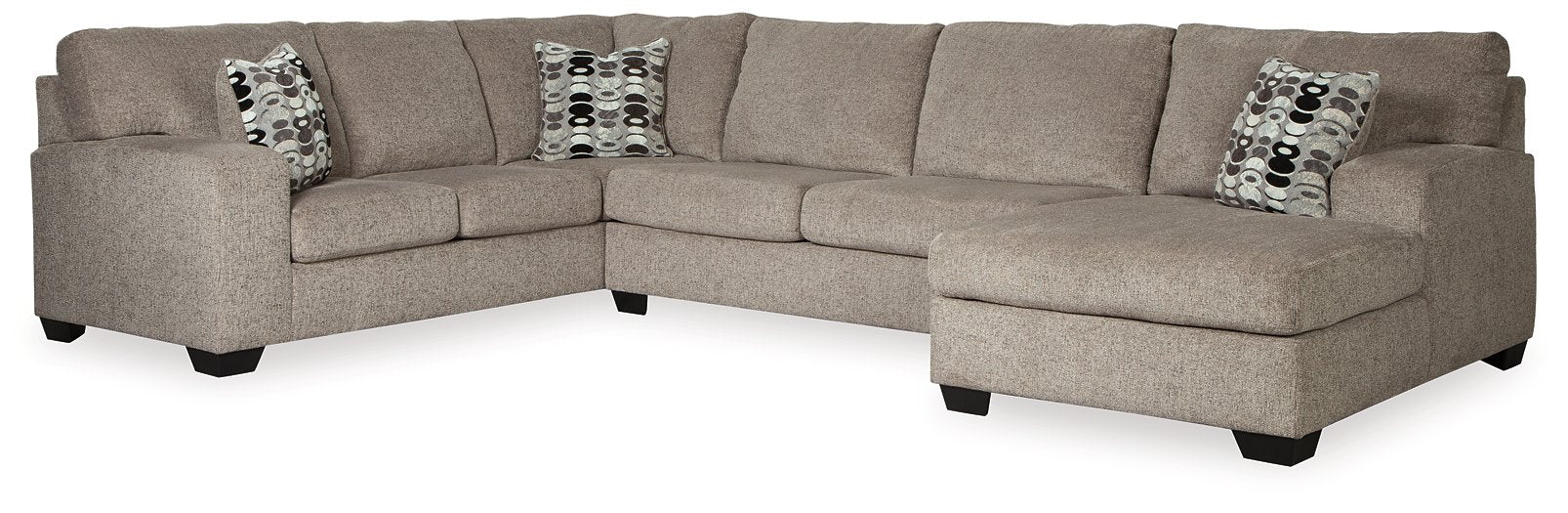 Ballinasloe 3-Piece Sectional with Chaise - Sectional - Half Price Furniture