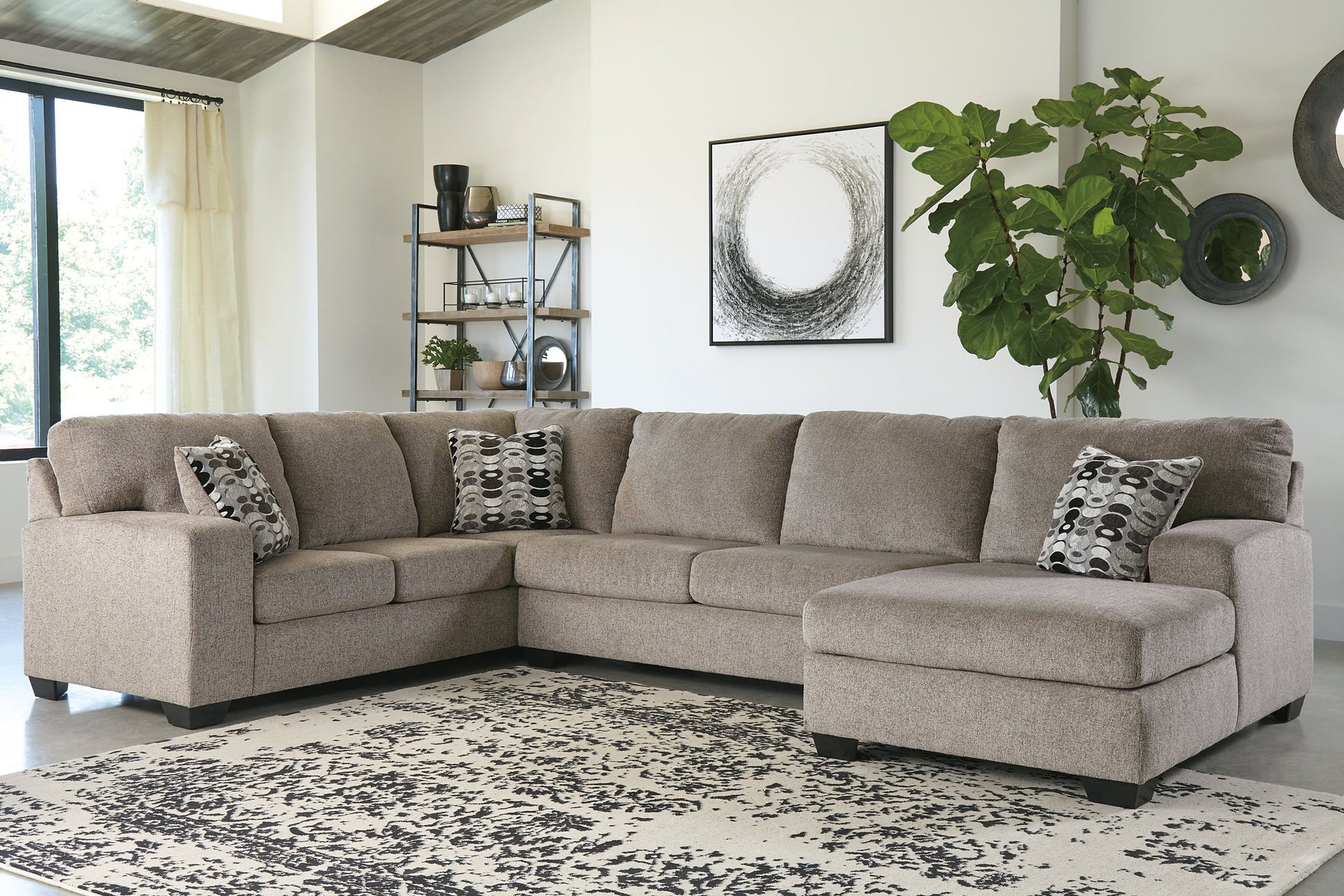 Ballinasloe 3-Piece Sectional with Chaise - Sectional - Half Price Furniture