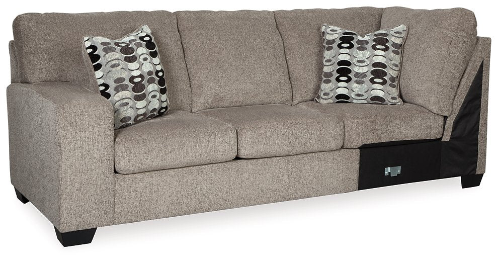 Ballinasloe 3-Piece Sectional with Chaise Ballinasloe 3-Piece Sectional with Chaise Half Price Furniture