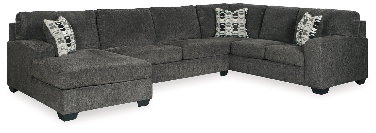 Ballinasloe 3-Piece Sectional with Chaise - Sectional - Half Price Furniture