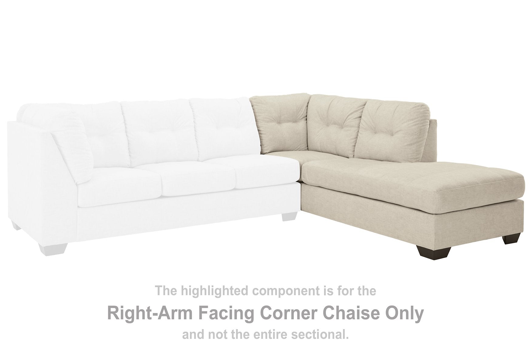 Falkirk 2-Piece Sectional with Chaise - Half Price Furniture