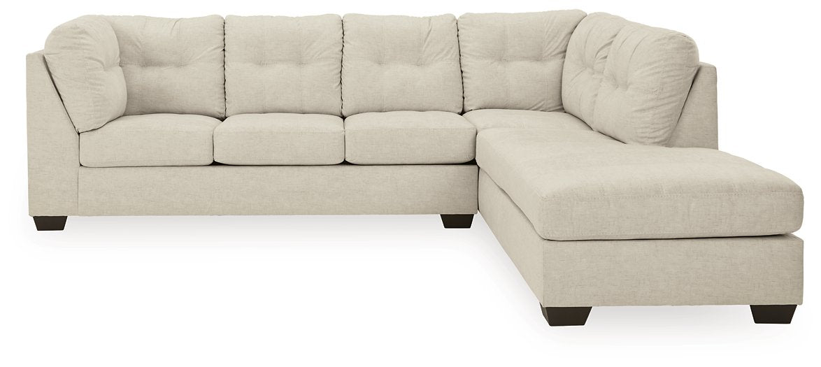 Falkirk 2-Piece Sectional with Chaise - Sectional - Half Price Furniture