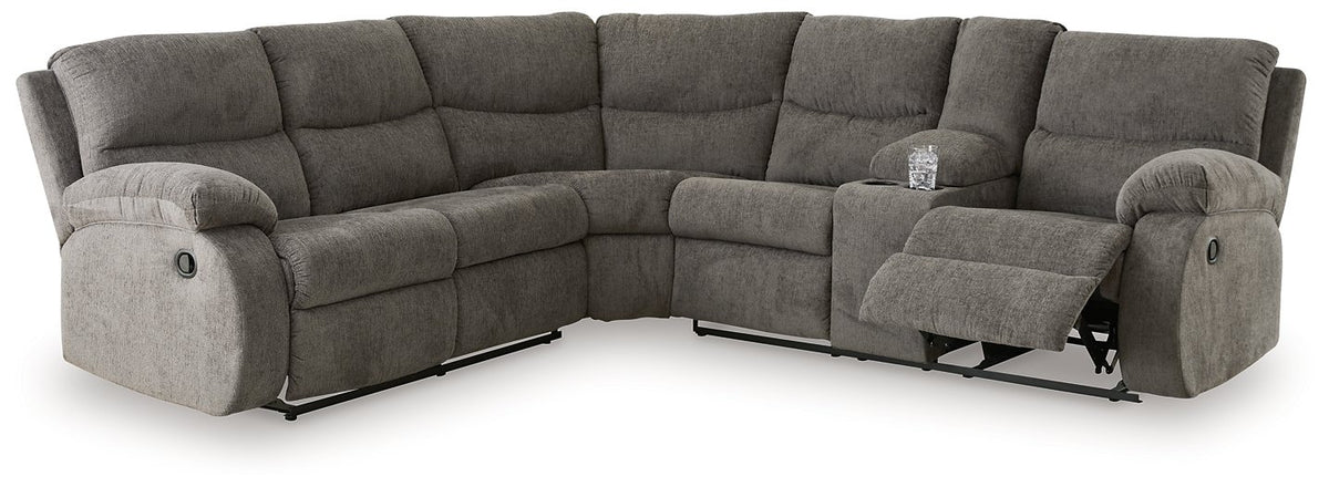 Museum 2-Piece Reclining Sectional  Half Price Furniture