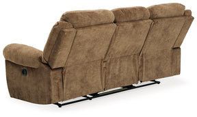 Huddle-Up Reclining Sofa with Drop Down Table - Half Price Furniture