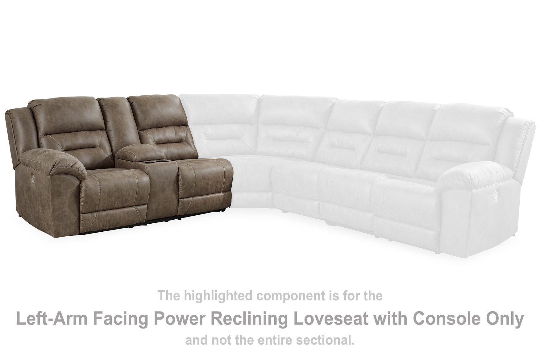 Ravenel Power Reclining Sectional - Half Price Furniture