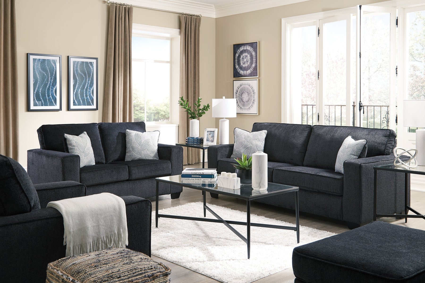 Altari Loveseat - Loveseat - Half Price Furniture