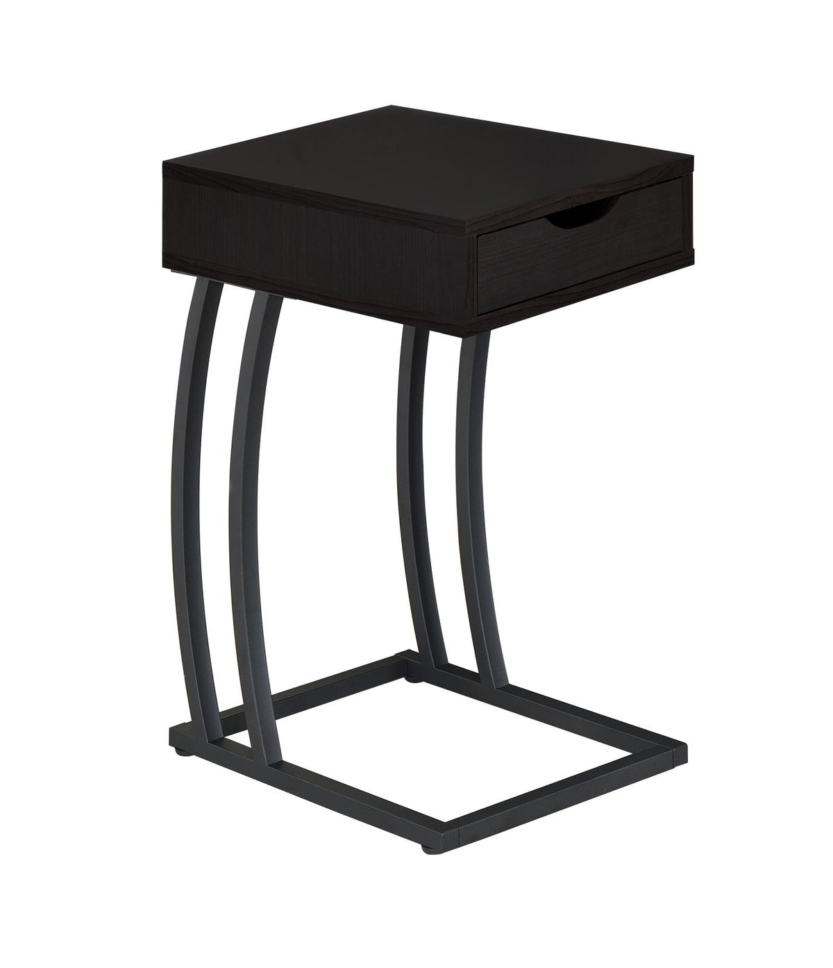 Troy Accent Table with Power Outlet Cappuccino  Las Vegas Furniture Stores