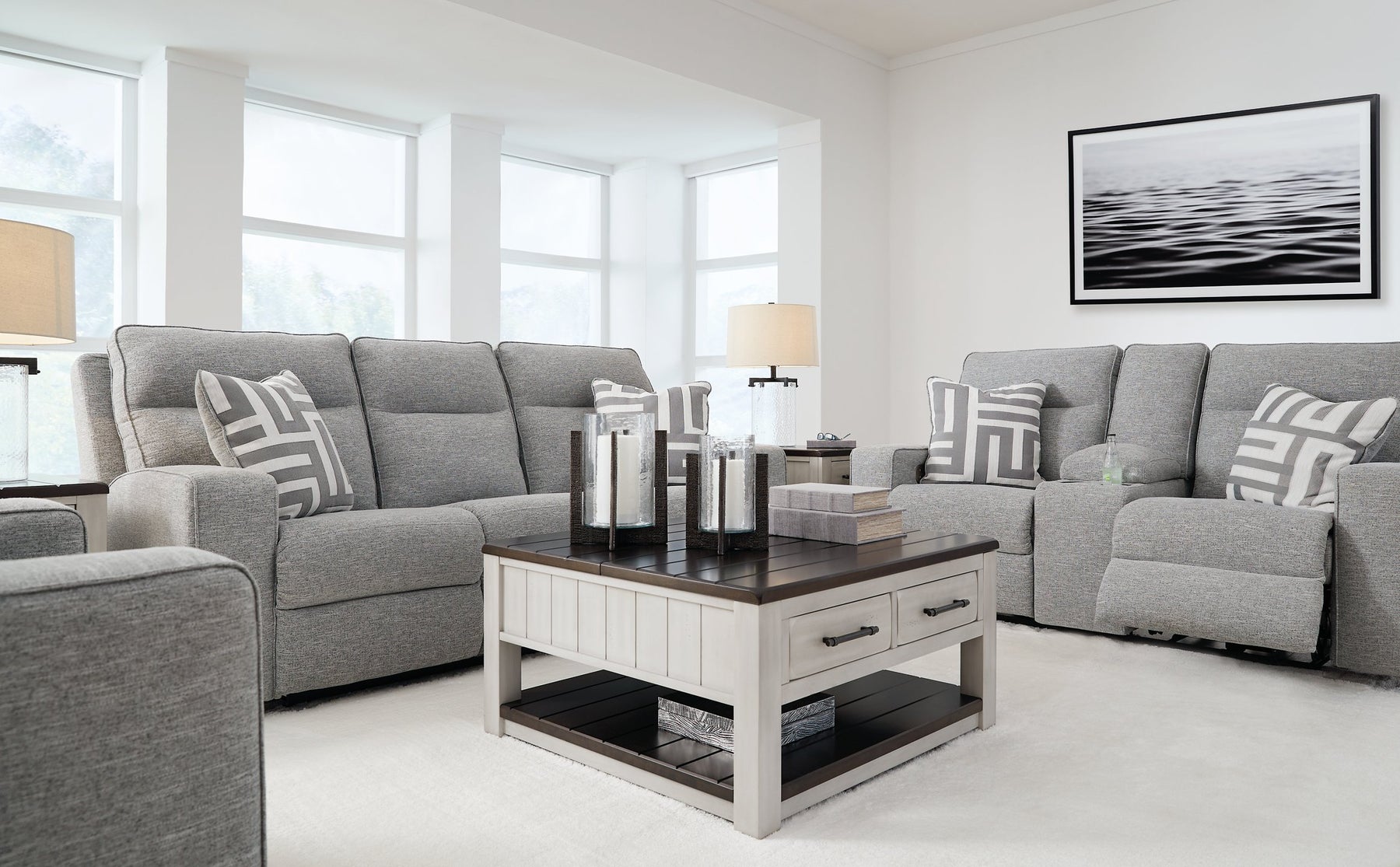Biscoe Living Room Set - Living Room Set - Half Price Furniture