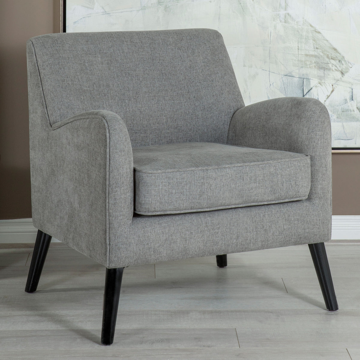 Charlie Upholstered Accent Chair with Reversible Seat Cushion - Half Price Furniture