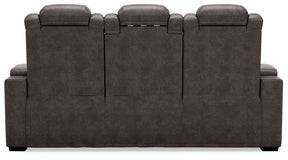 HyllMont Power Reclining Sofa - Half Price Furniture