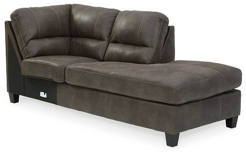 Navi 2-Piece Sectional with Chaise - Half Price Furniture