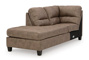 Navi 2-Piece Sectional Sofa Sleeper Chaise - Half Price Furniture