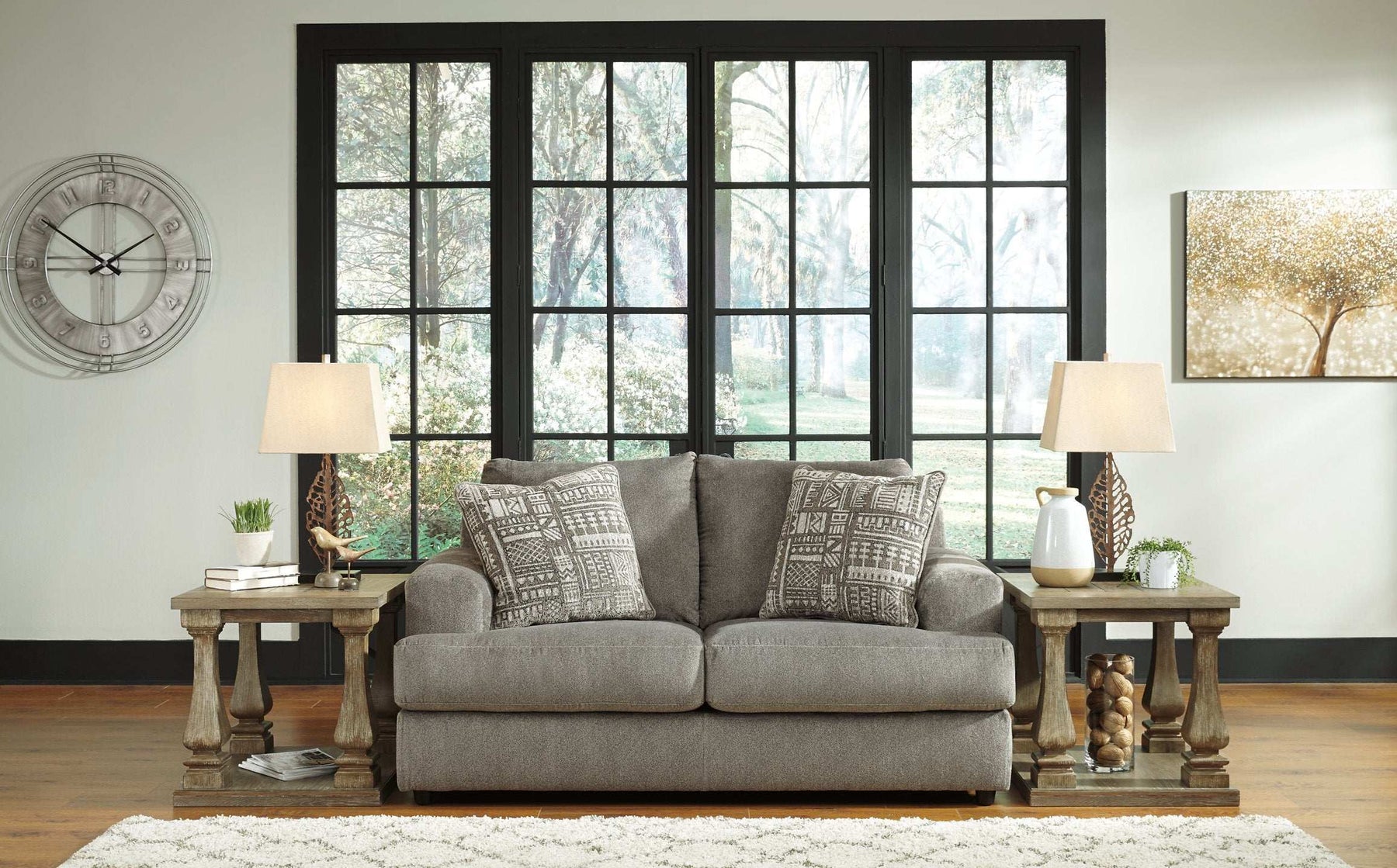 Soletren Loveseat Half Price Furniture