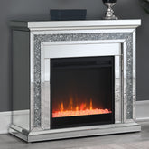 Lorelai Rectangular Freestanding Fireplace Mirror Lorelai Rectangular Freestanding Fireplace Mirror Half Price Furniture