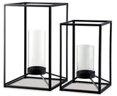 Dimtrois Lantern (Set of 2)  Half Price Furniture