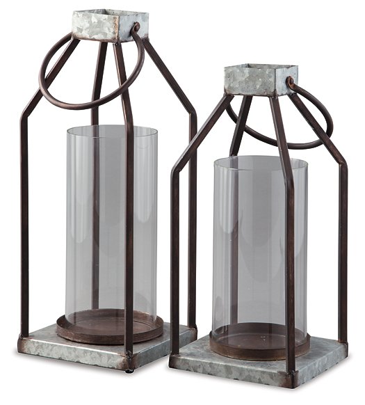Diedrick Lantern (Set of 2) Half Price Furniture