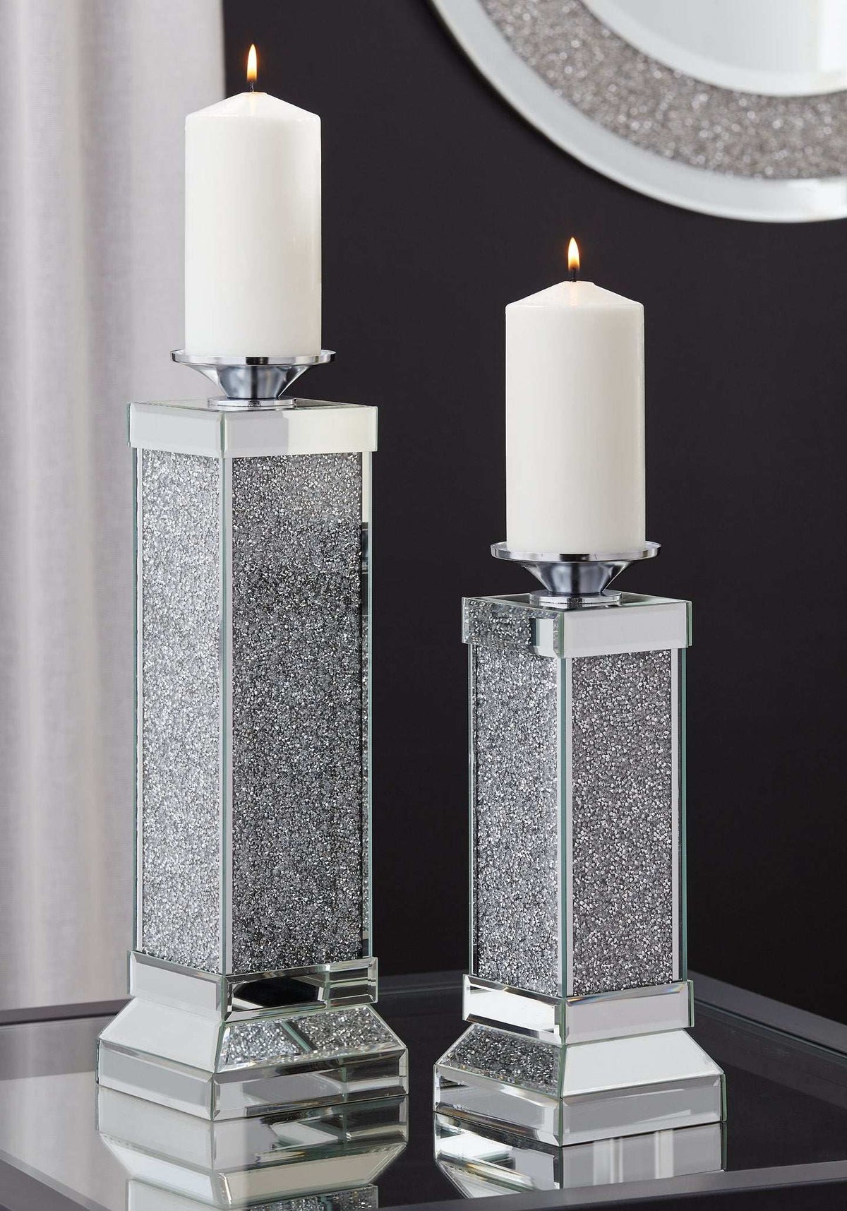 Charline Candle Holder (Set of 2) - Candle Holder - Half Price Furniture