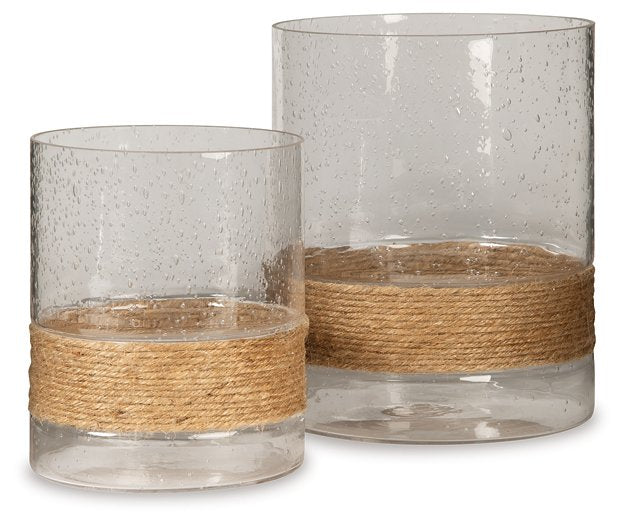 Eudocia Candle Holder (Set of 2) - Half Price Furniture
