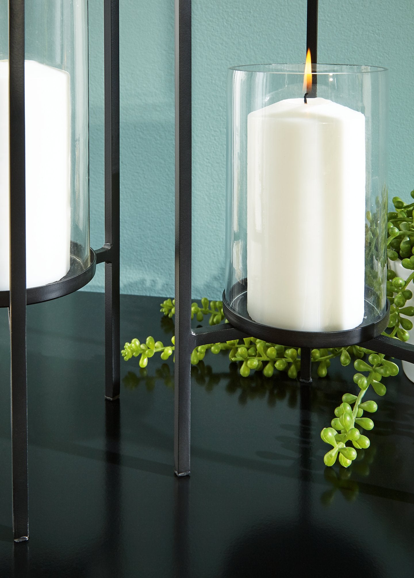 Ginette Candle Holder (Set of 2) - Half Price Furniture