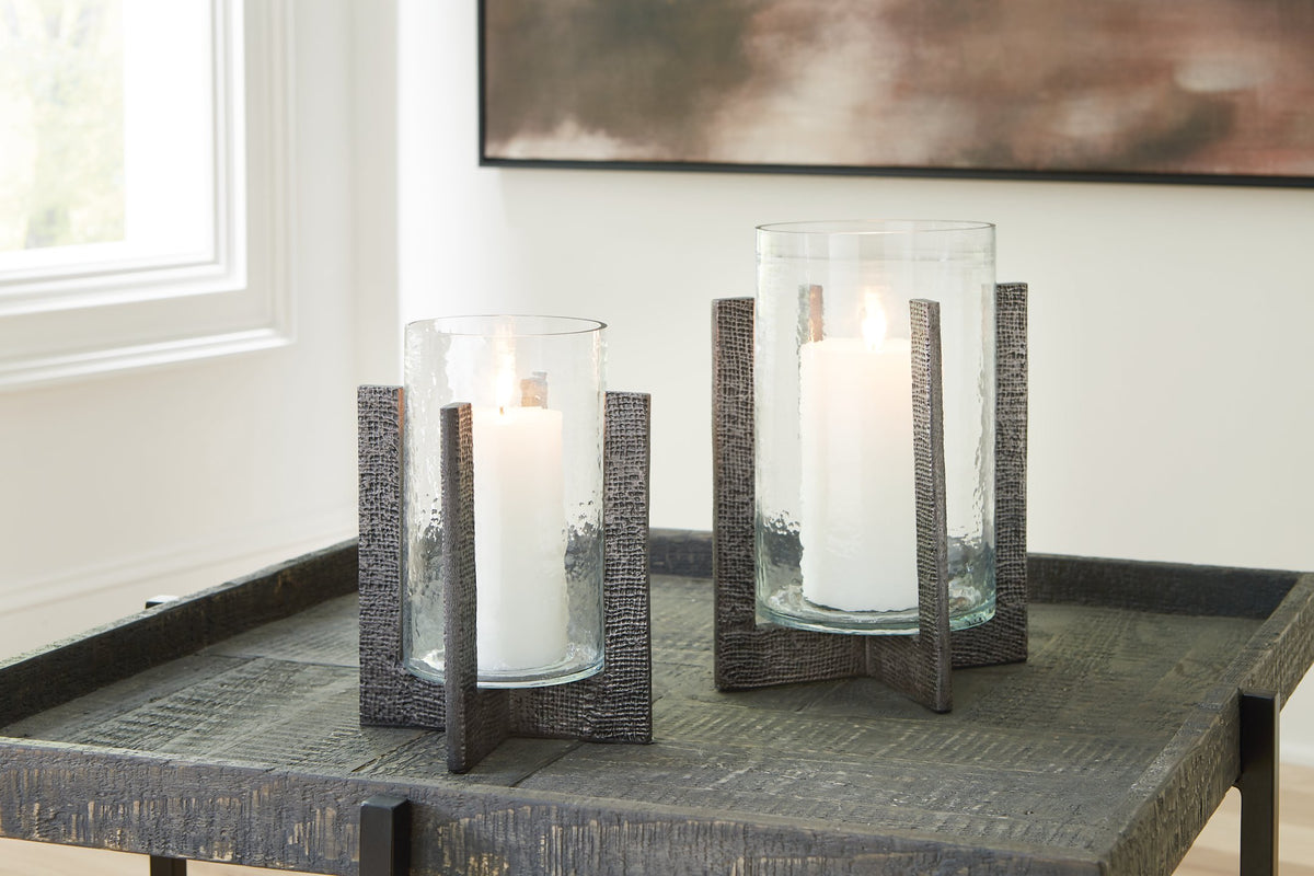 Garekton Candle Holder (Set of 2) - Half Price Furniture