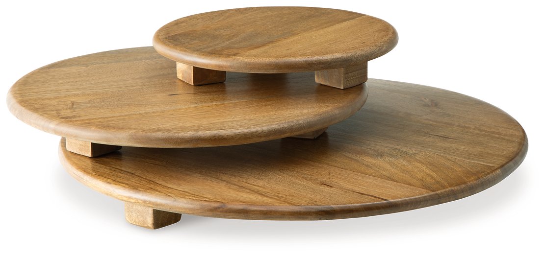 Kaidler Tray Set (Set of 3) Half Price Furniture