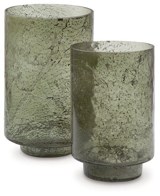 Clarkton Candle Holder Set (Set of 2) - Candle Holder - Half Price Furniture