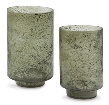 Clarkton Candle Holder Set (Set of 2) - Candle Holder - Half Price Furniture