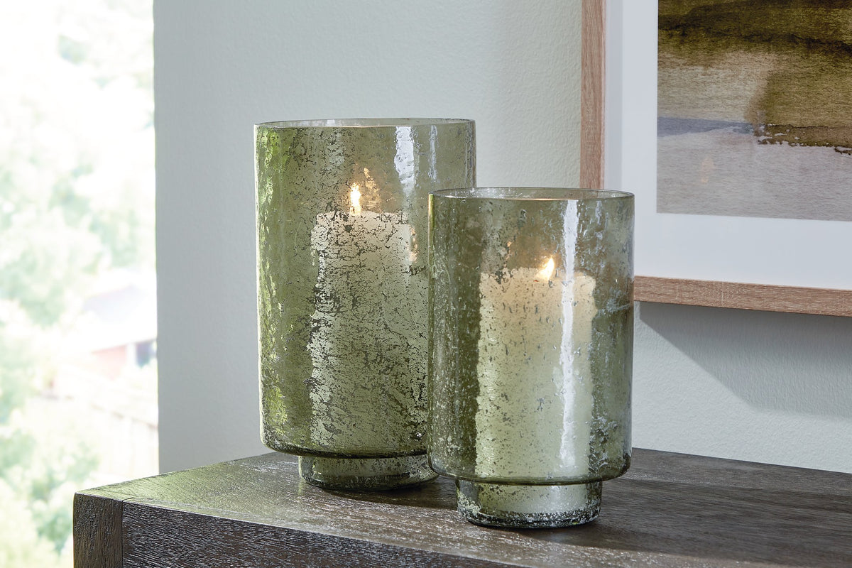 Clarkton Candle Holder Set (Set of 2) - Candle Holder - Half Price Furniture