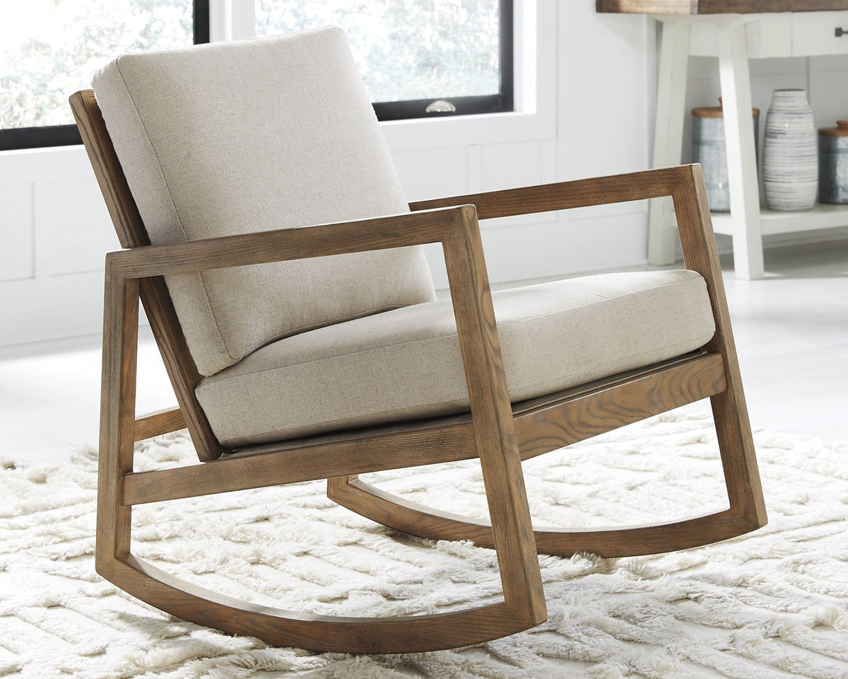 Novelda Rocker Accent Chair - Half Price Furniture