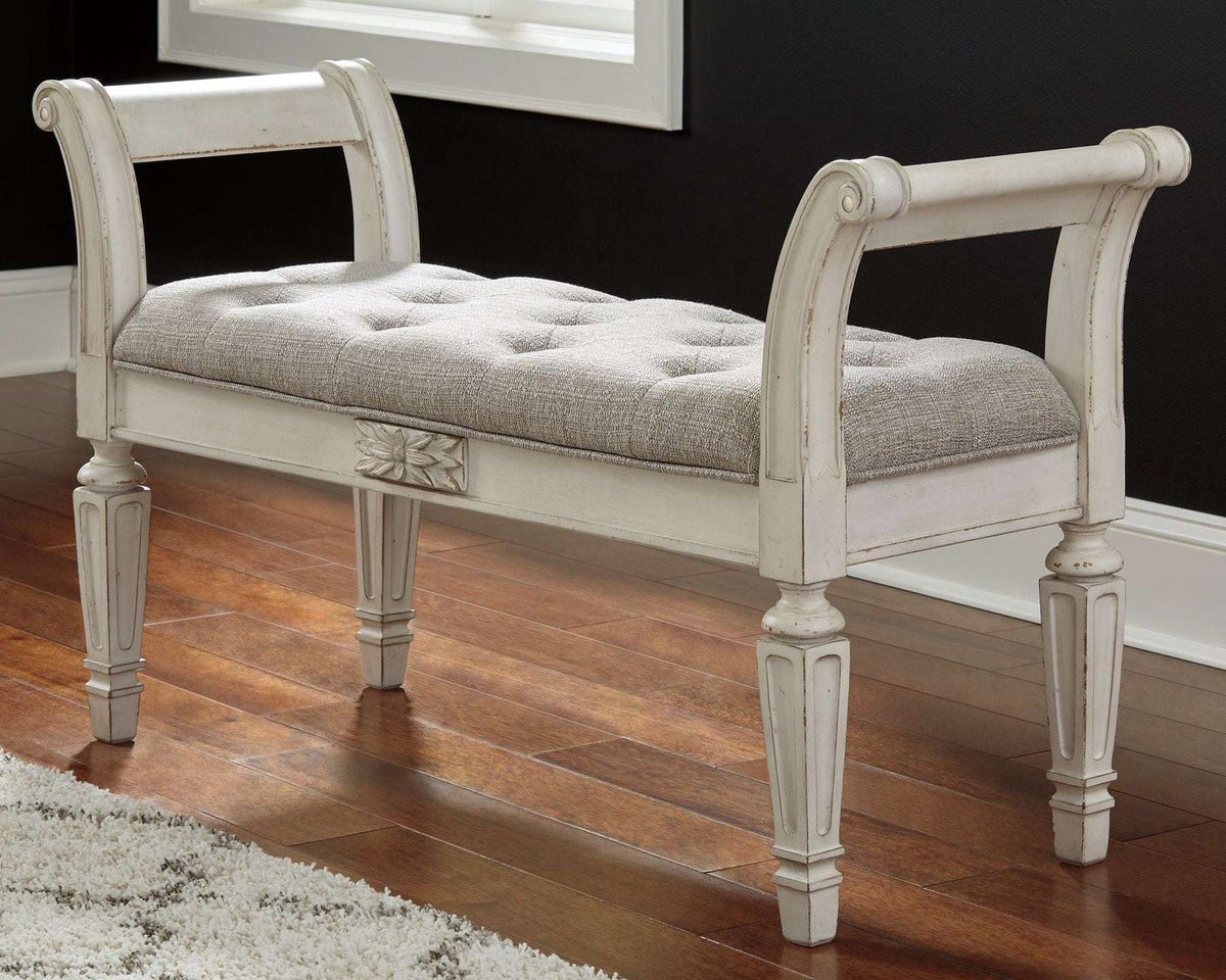Realyn Accent Bench Half Price Furniture