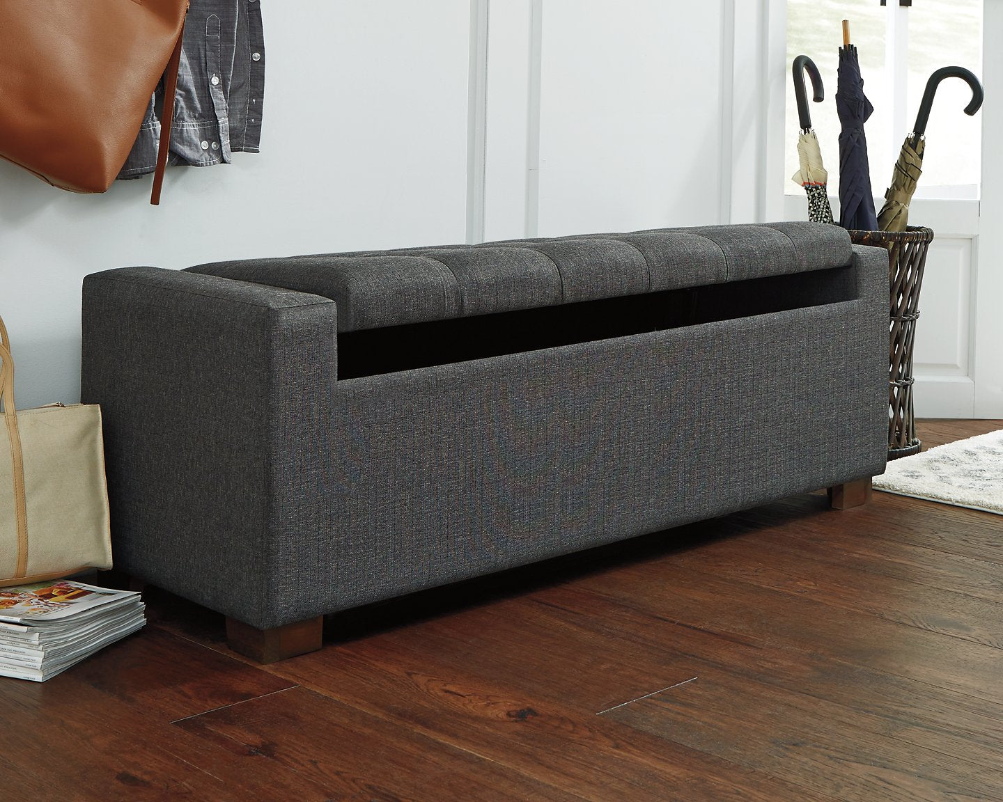 Cortwell Storage Bench - Bench - Half Price Furniture