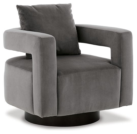 Alcoma Swivel Accent Chair  Las Vegas Furniture Stores