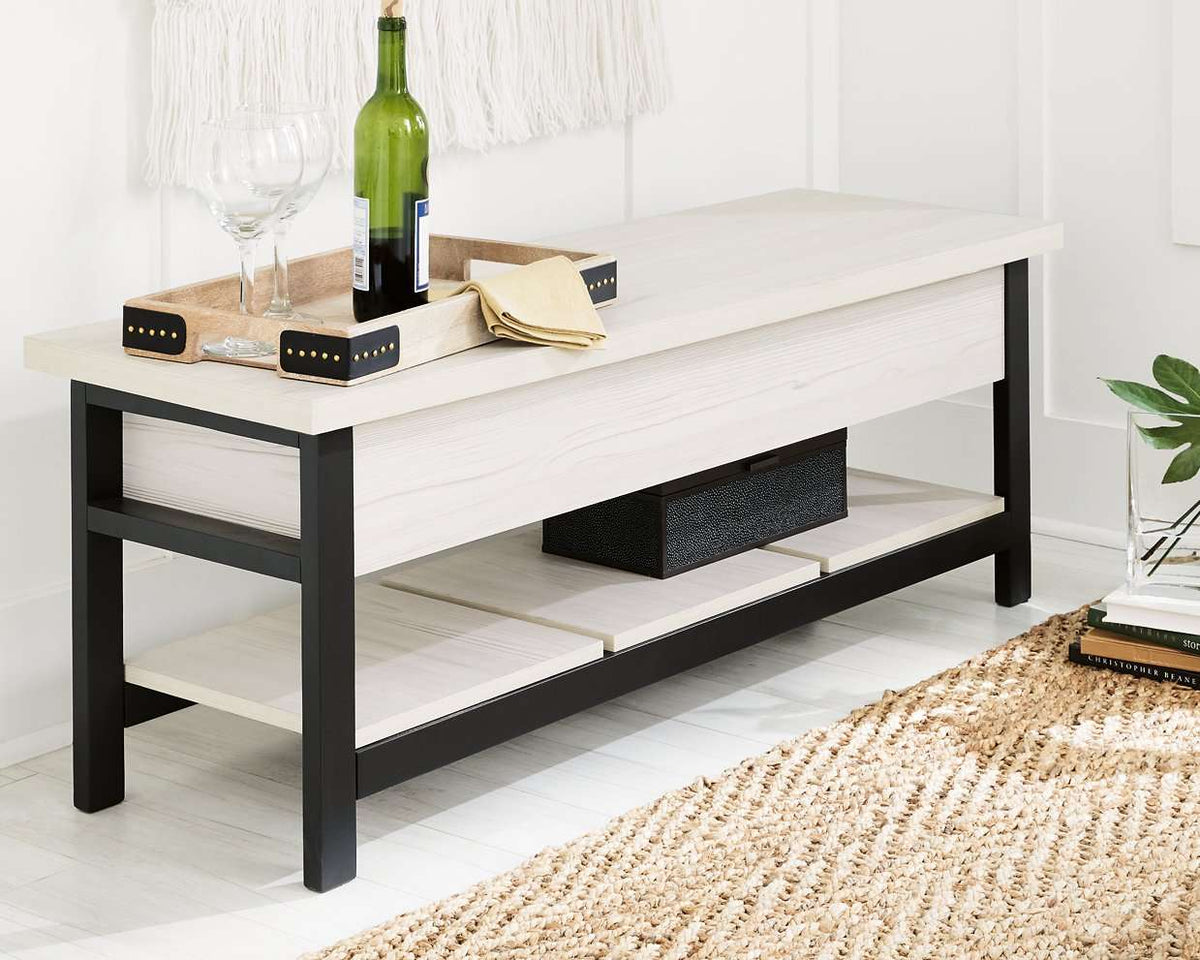 Rhyson Storage Bench Half Price Furniture