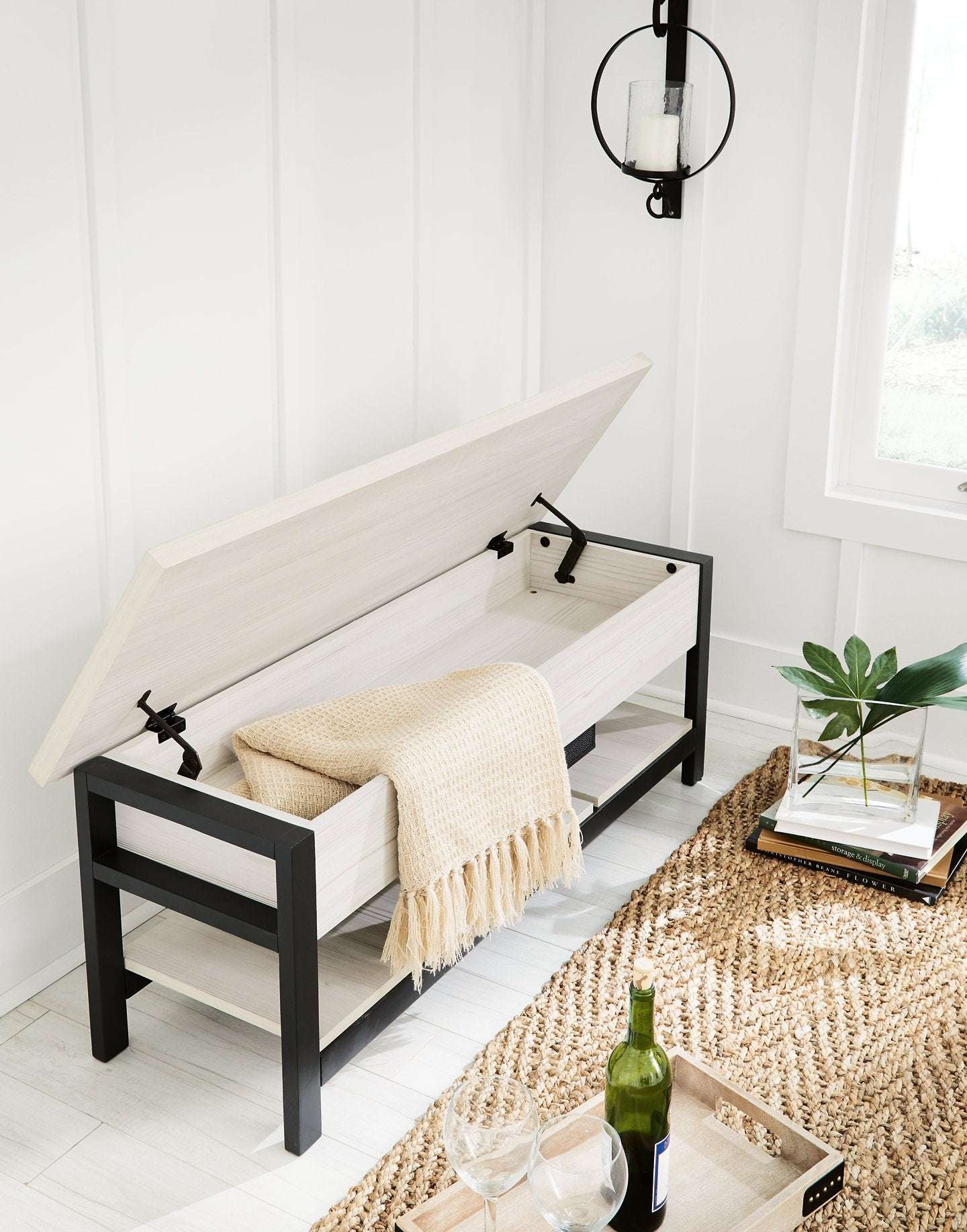 Rhyson Storage Bench Half Price Furniture