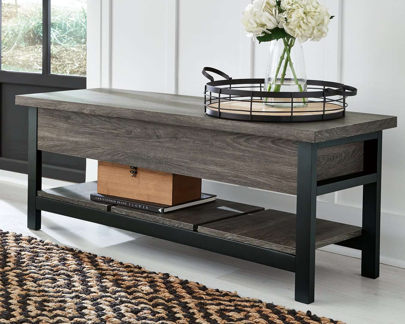 Rhyson Storage Bench Half Price Furniture