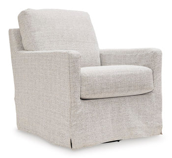 Nenana Next-Gen Nuvella Swivel Glider Accent Chair - Half Price Furniture