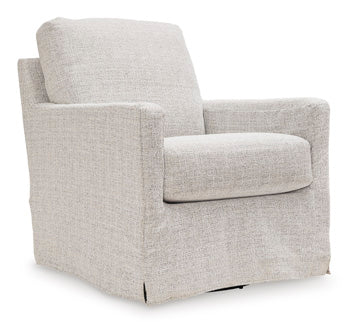 Nenana Next-Gen Nuvella Swivel Glider Accent Chair Half Price Furniture