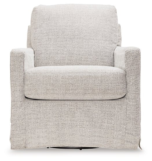 Nenana Next-Gen Nuvella Swivel Glider Accent Chair Half Price Furniture