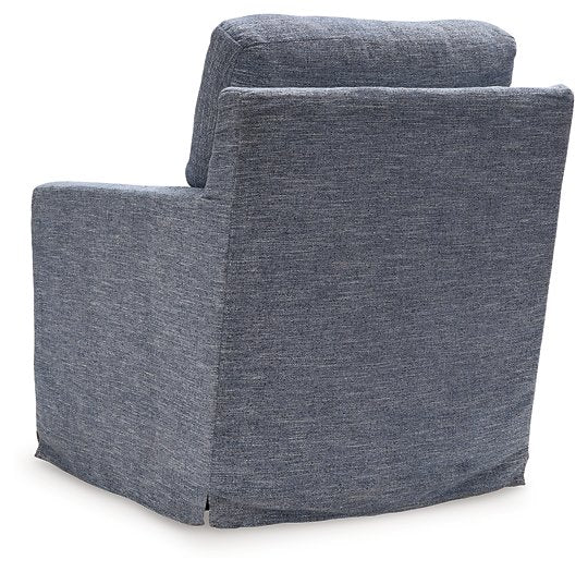 Nenana Next-Gen Nuvella Swivel Glider Accent Chair Half Price Furniture