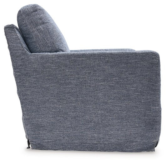 Nenana Next-Gen Nuvella Swivel Glider Accent Chair Half Price Furniture